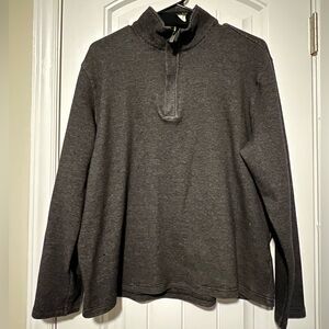NWOT! Michael Kors Men's Dark Gray Zip Up Sweater